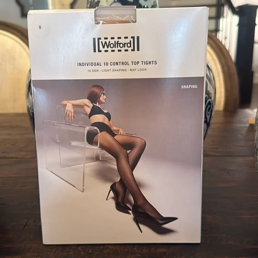 NWT Wolford control top tights-cosmetic color